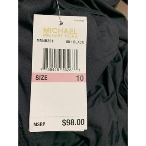 michael kors high neck one piece|Michael Michael Kors Women's High Neck Shirred One.